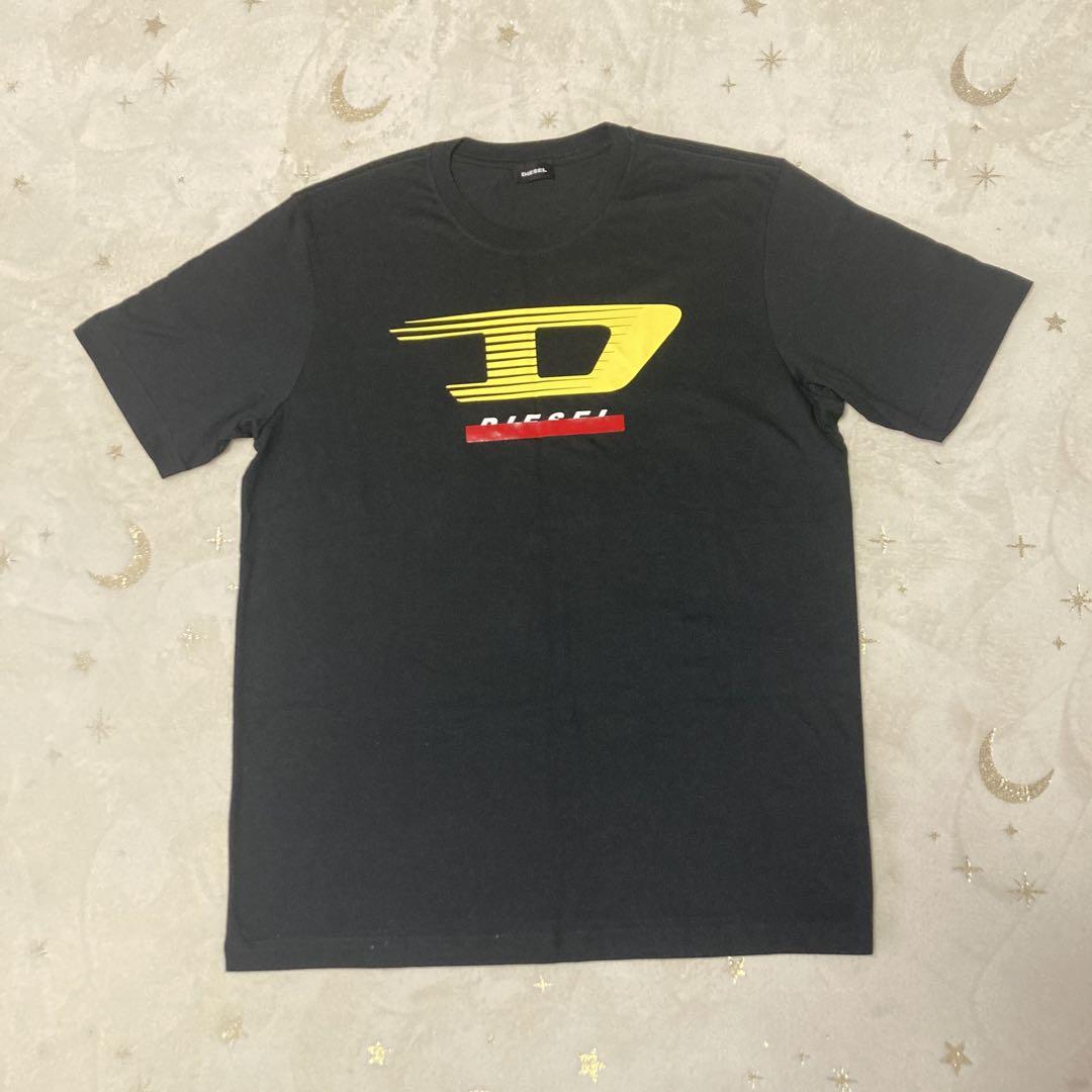 DIESEL (ディーゼル) スパイラル グラフィック プリント クルー