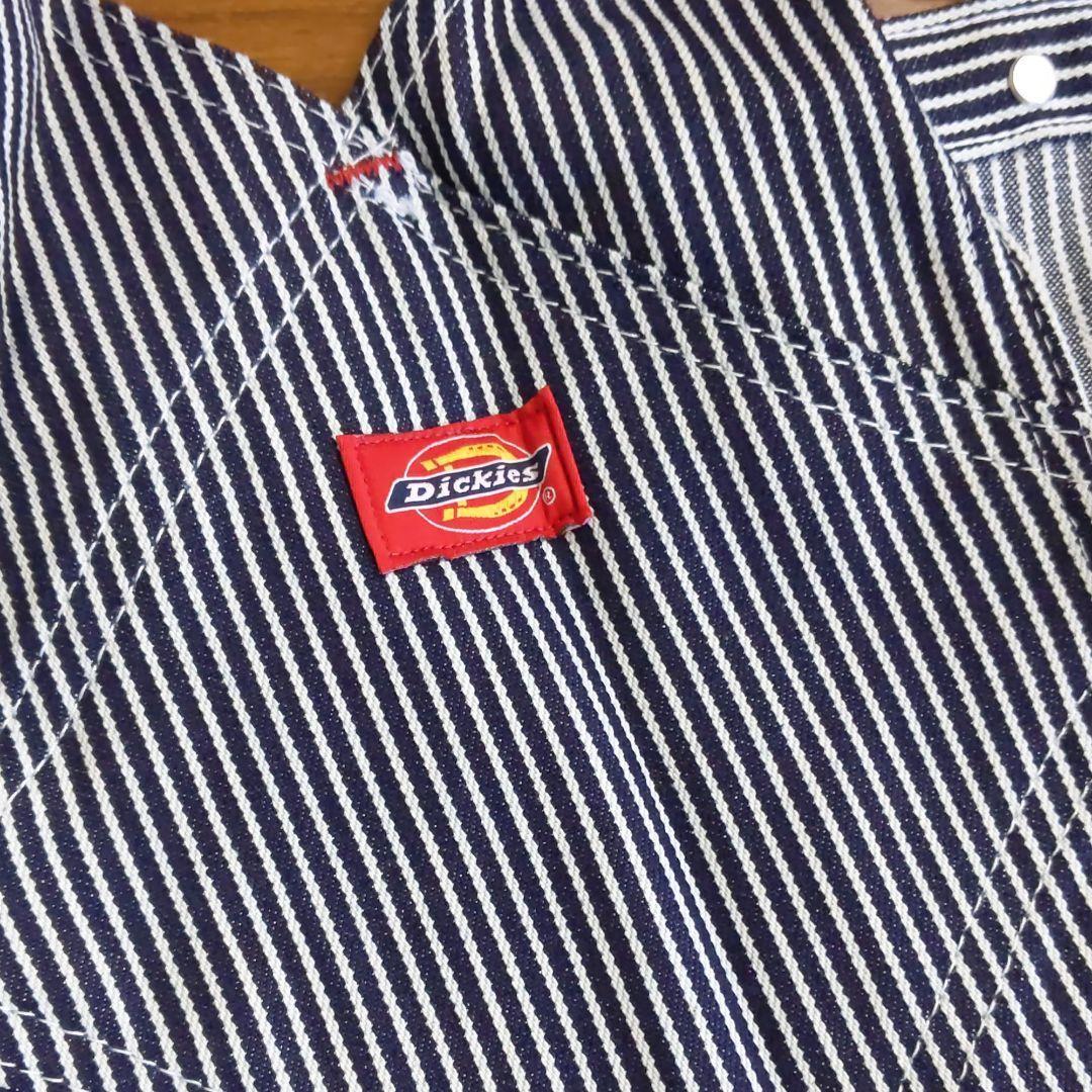 80/20クロス 新品 30x32 HS ヒッコリーストライプ オーバーオール