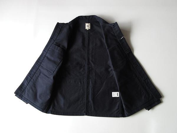 新品 F.O.B. FACTORY フレンチモールスキンジャケット L ネイビー
