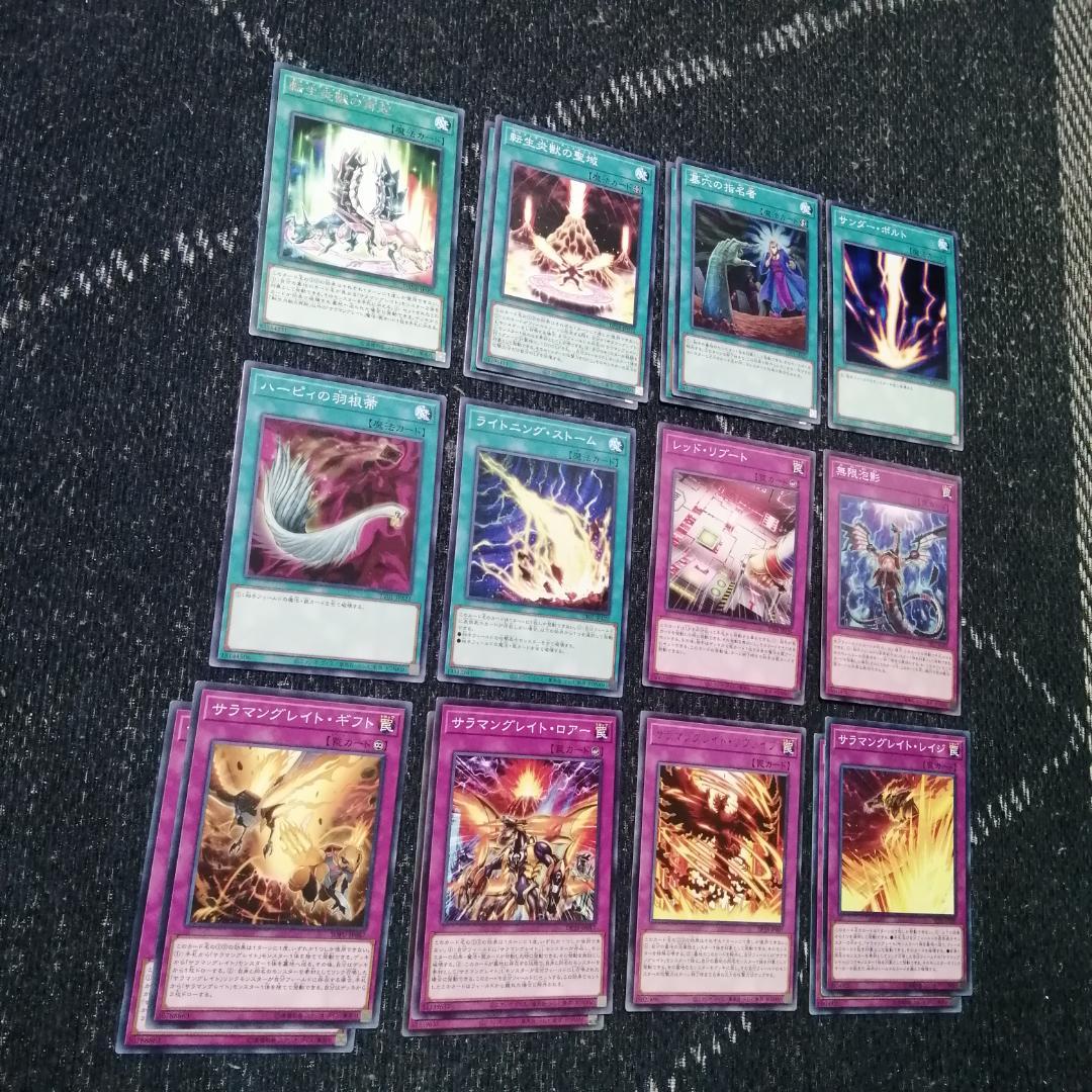 遊戯王 転生炎獣 サラマングレイト デッキ シク多数 [03256