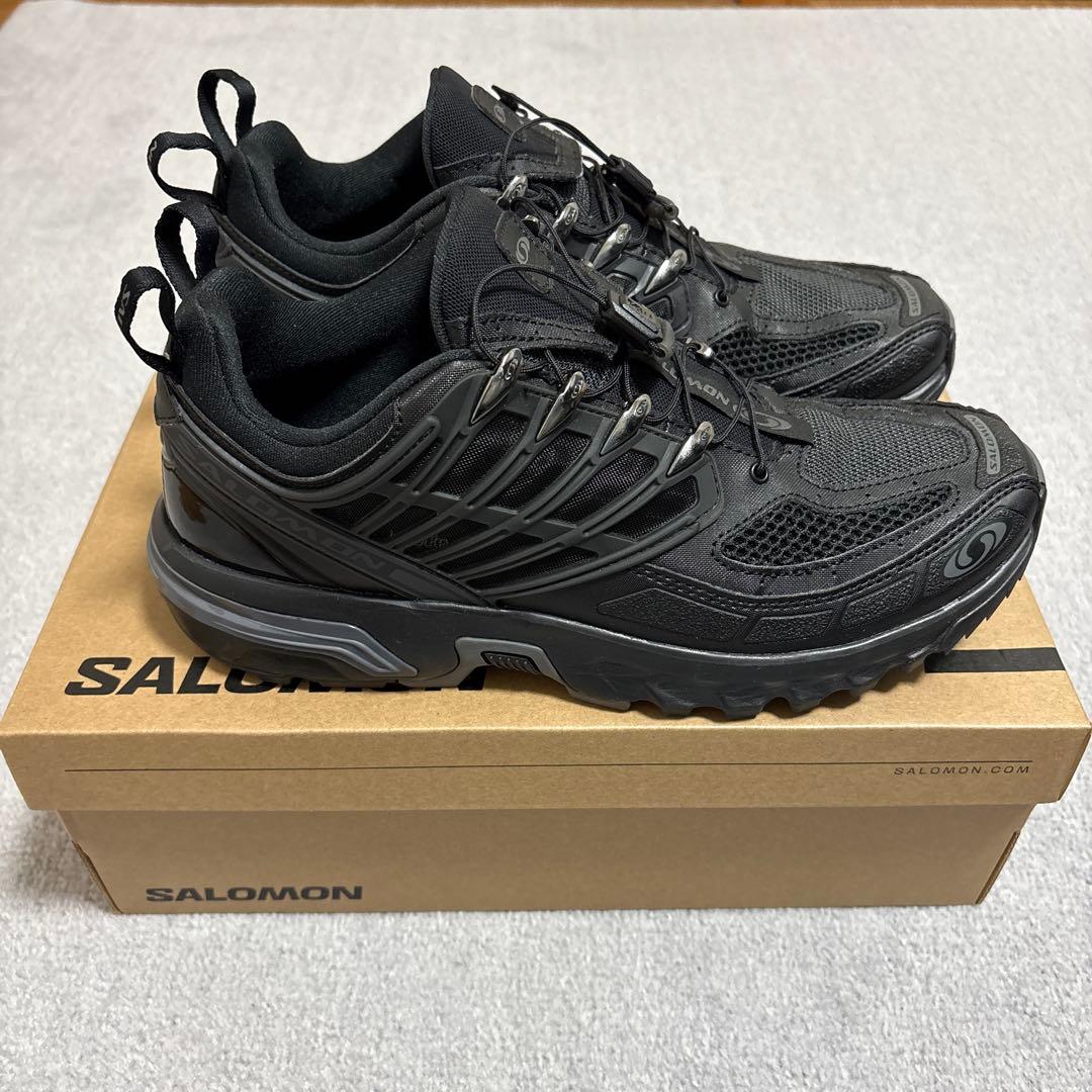 【超美品/箱付】SALOMON ACS PRO (ブラック/27.5cm) 【超美品/箱付】SALOMON ACS PRO (ブラック/27.5cm)
