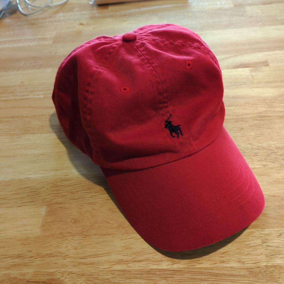 Polo by Ralph Lauren 赤 キャップ帽子