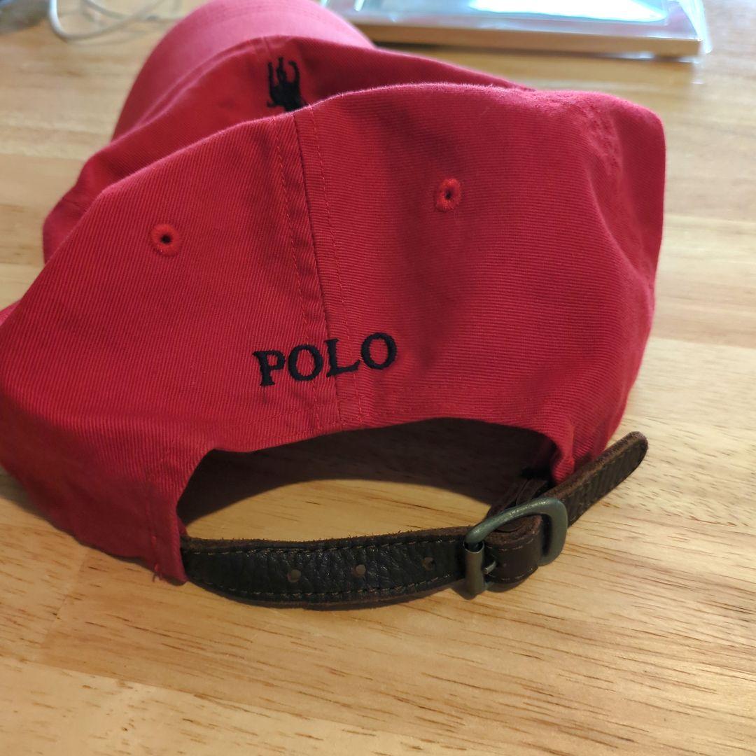 Polo by Ralph Lauren 赤 キャップ