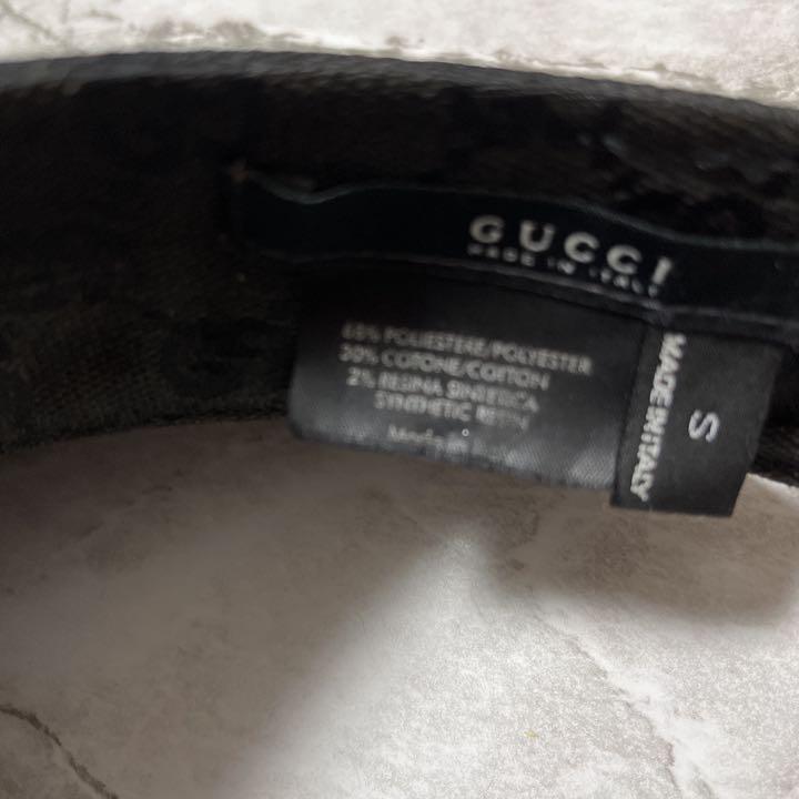 好評定番 GUCCIサンバイザー GGブラックプレートロゴ 0Wmkn-m68335920161 通販最安値