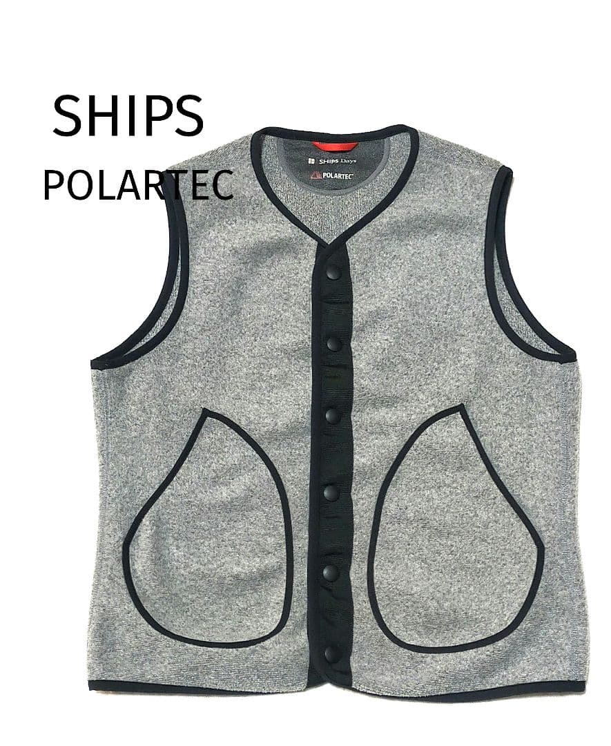 SHIPS Days POLARTEC ポーラテック フリース ベスト シップスM SHIPS Days