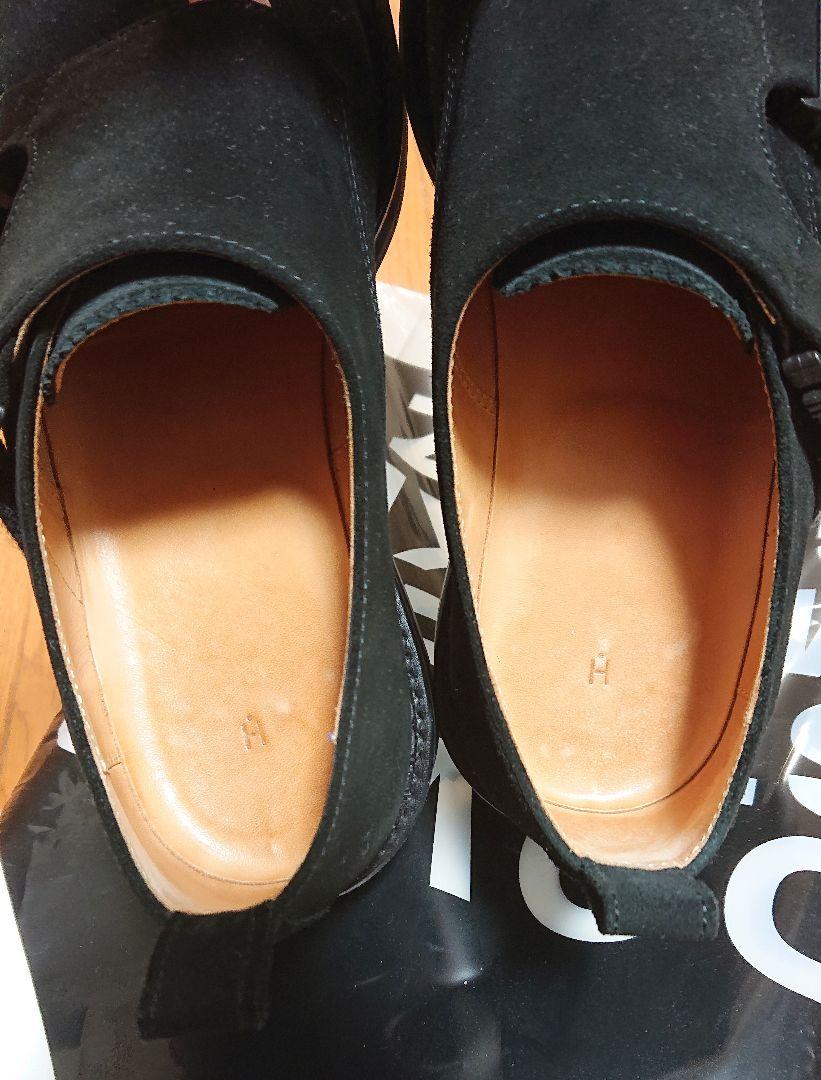 超激得超激得HOT レア hender scheme neomonk ブラック スエード wPgZC-m68338479910 HOT大人気
