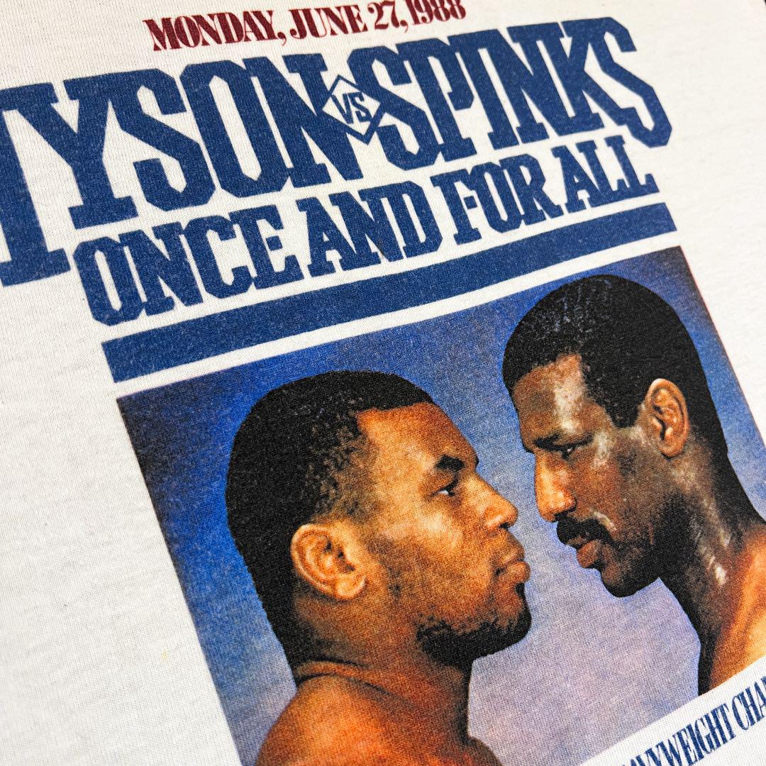L Tyson vs Spinks マイク タイソン Tシャツ 野村訓市 - メルカリ