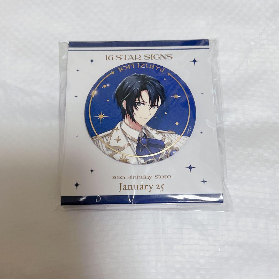 和泉一織 バースデーストア 缶バッジA 和泉 一織 Birthday Store】グッズ | 【公式】アイドリッシュセブン