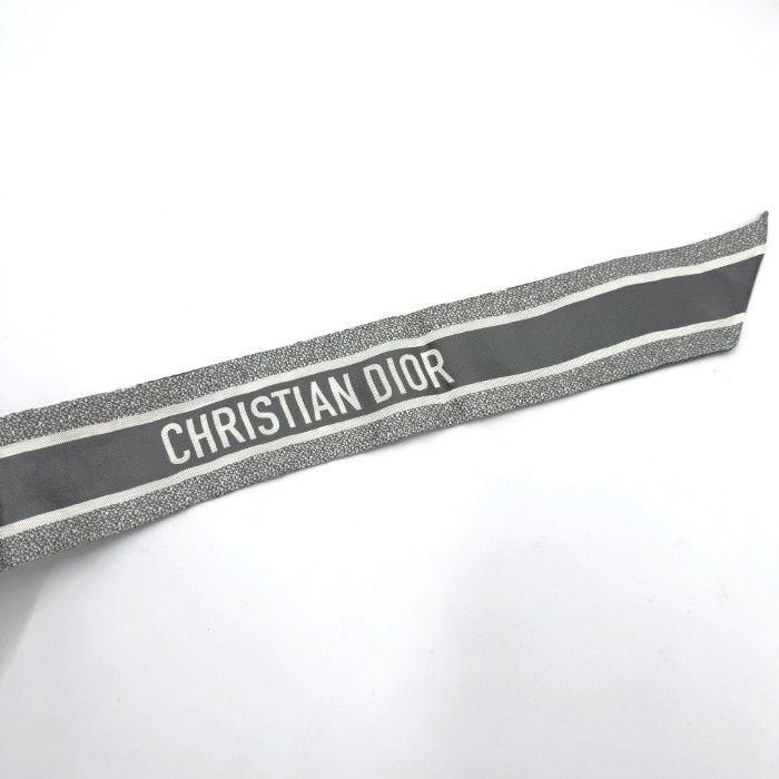 クリスチャン ディオール Dior ミニスカーフ トロッター柄