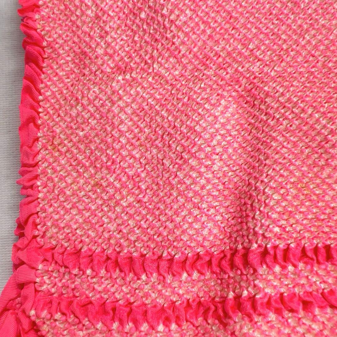 帯揚げ　3点セット　まとめ売り　花模様　流線　亀甲模様　着物　084tz