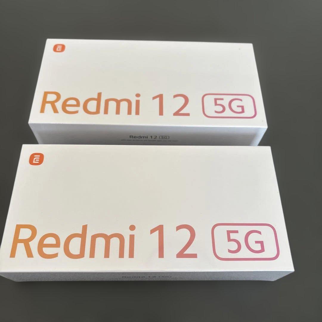 スマートフォン本体 Redmi 12 5G Moonlight White 4GB/128GB