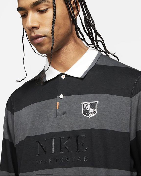 グレイ系,S低価格で大人気の※日本国内未発売 Nike Long-Sleeve Polo ...