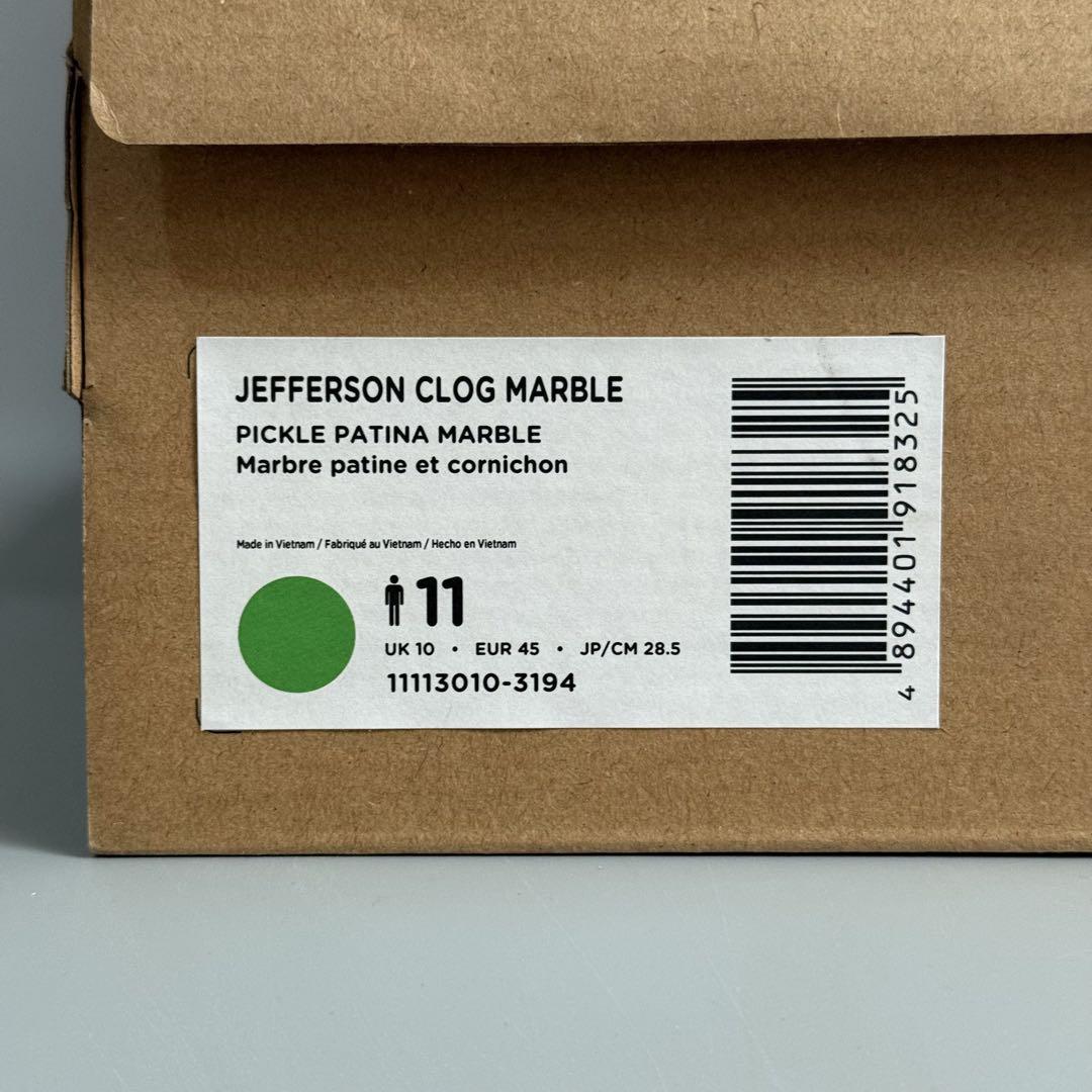 native Jefferson Clog Marble US11 28.5