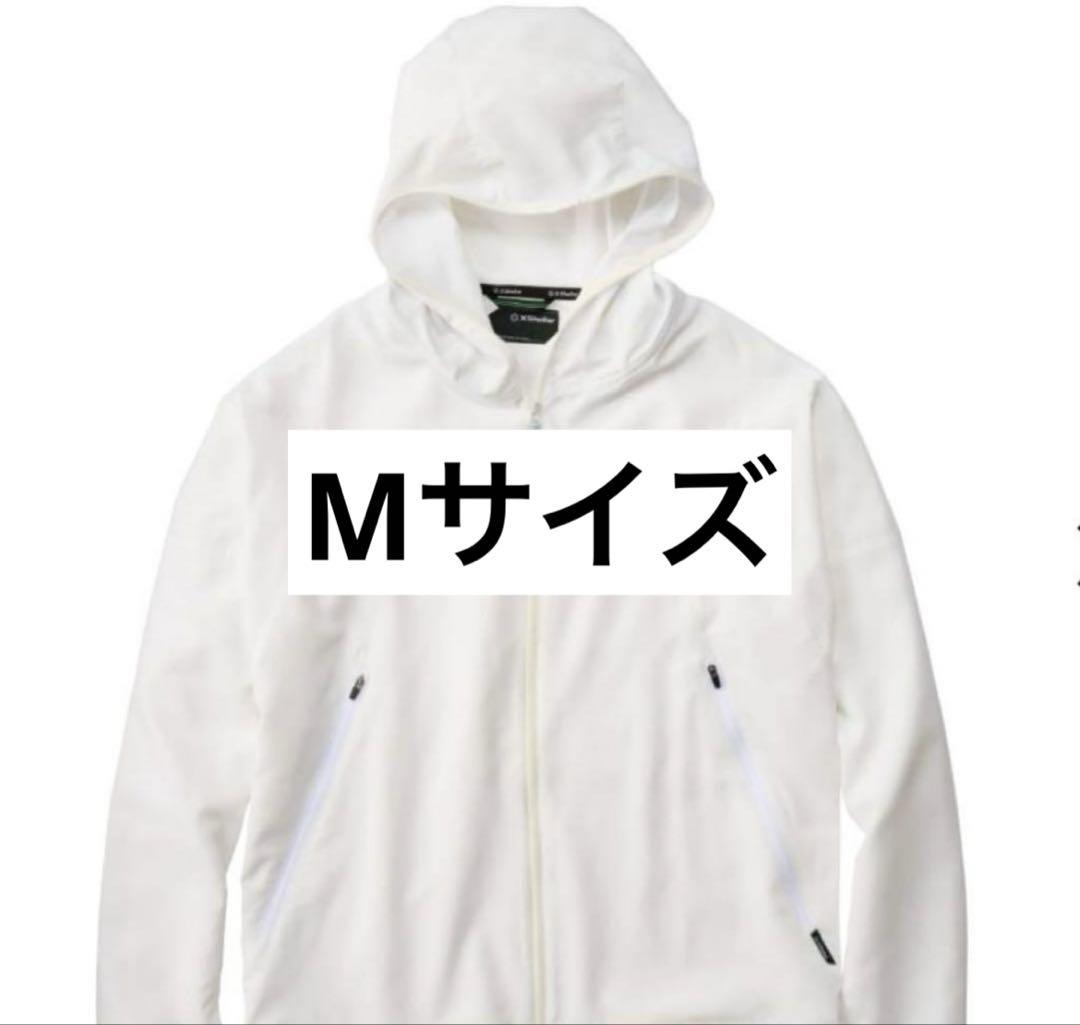 エックスシェルター暑熱フーディーホワイトM 新品 エックスシェルター 暑熱フーディー 3L ホワイト