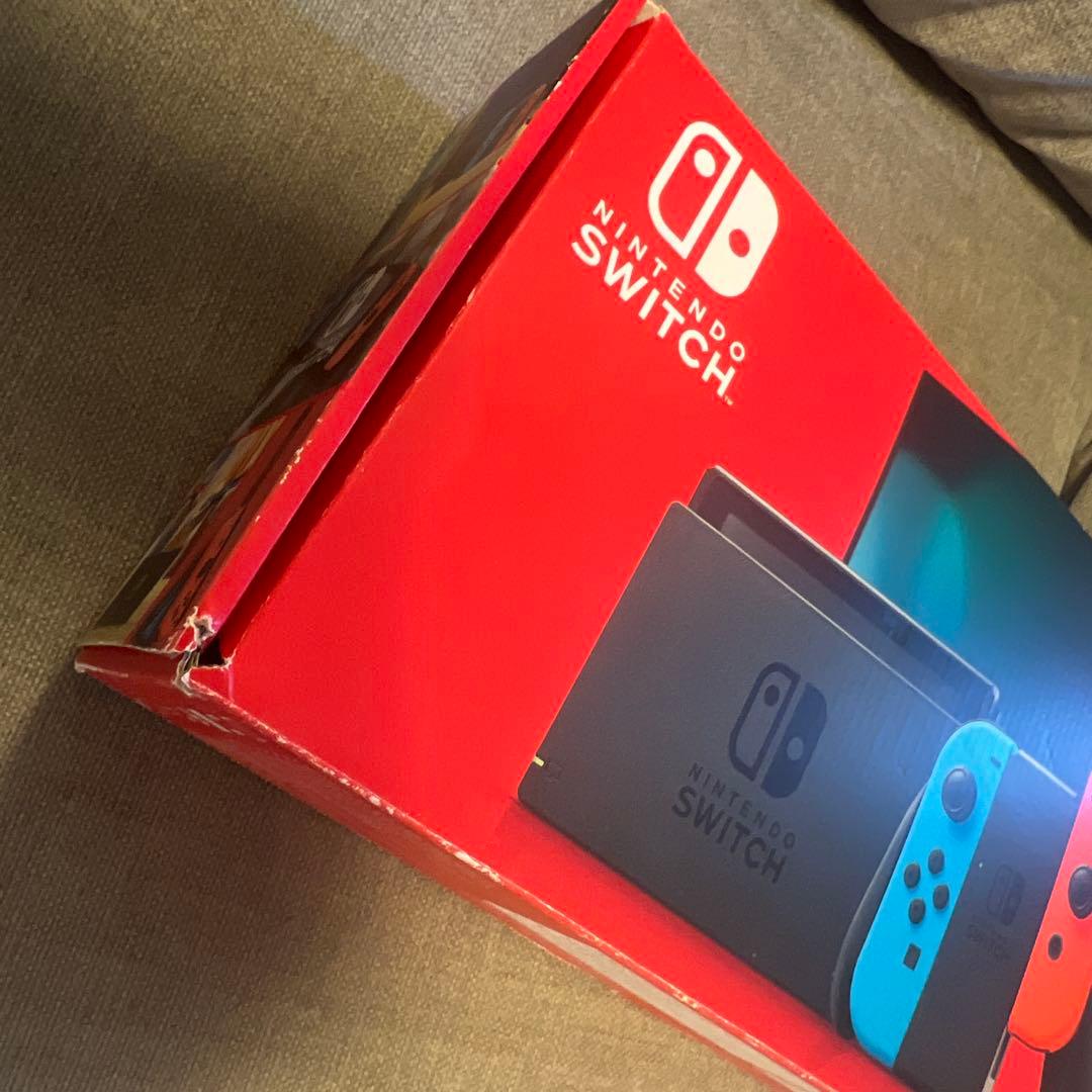 【美品】Nintendo Switch 本体セット ネオンブルー・レッド