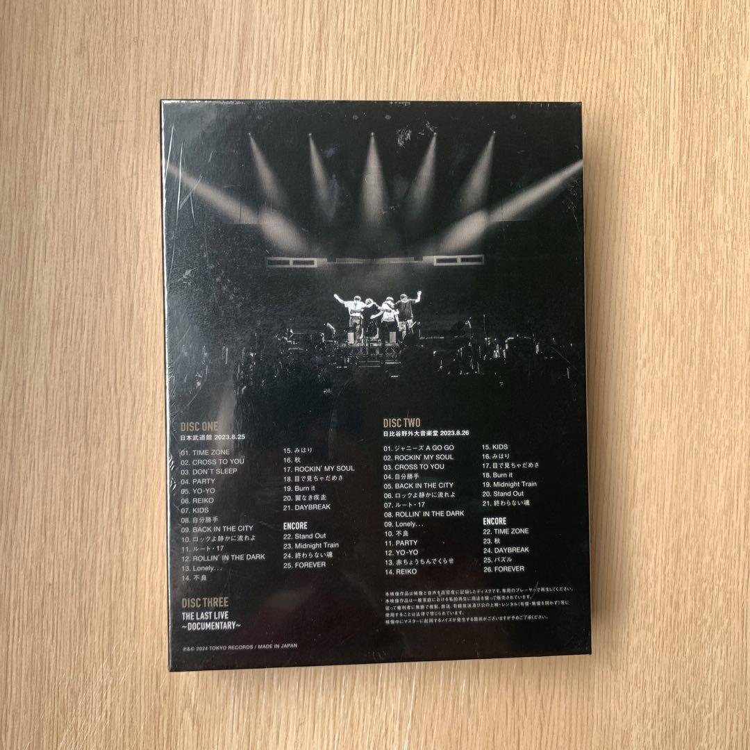 男闘呼組LAST FOREVER DVDアウトレット ストア