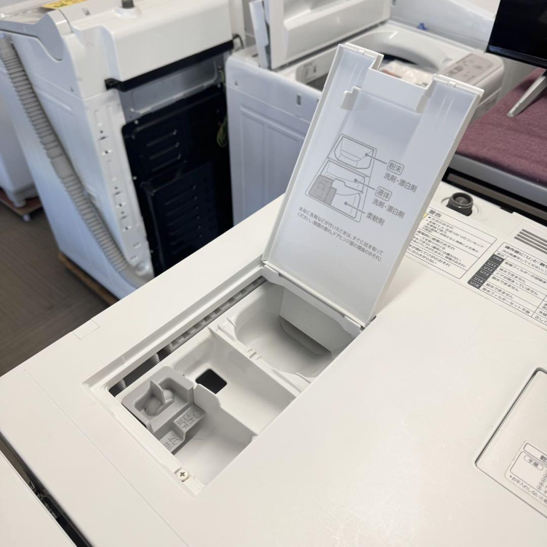 【超美品‼️】パナソニック 7.0/3.0kgドラム式キューブル ヒーター乾燥