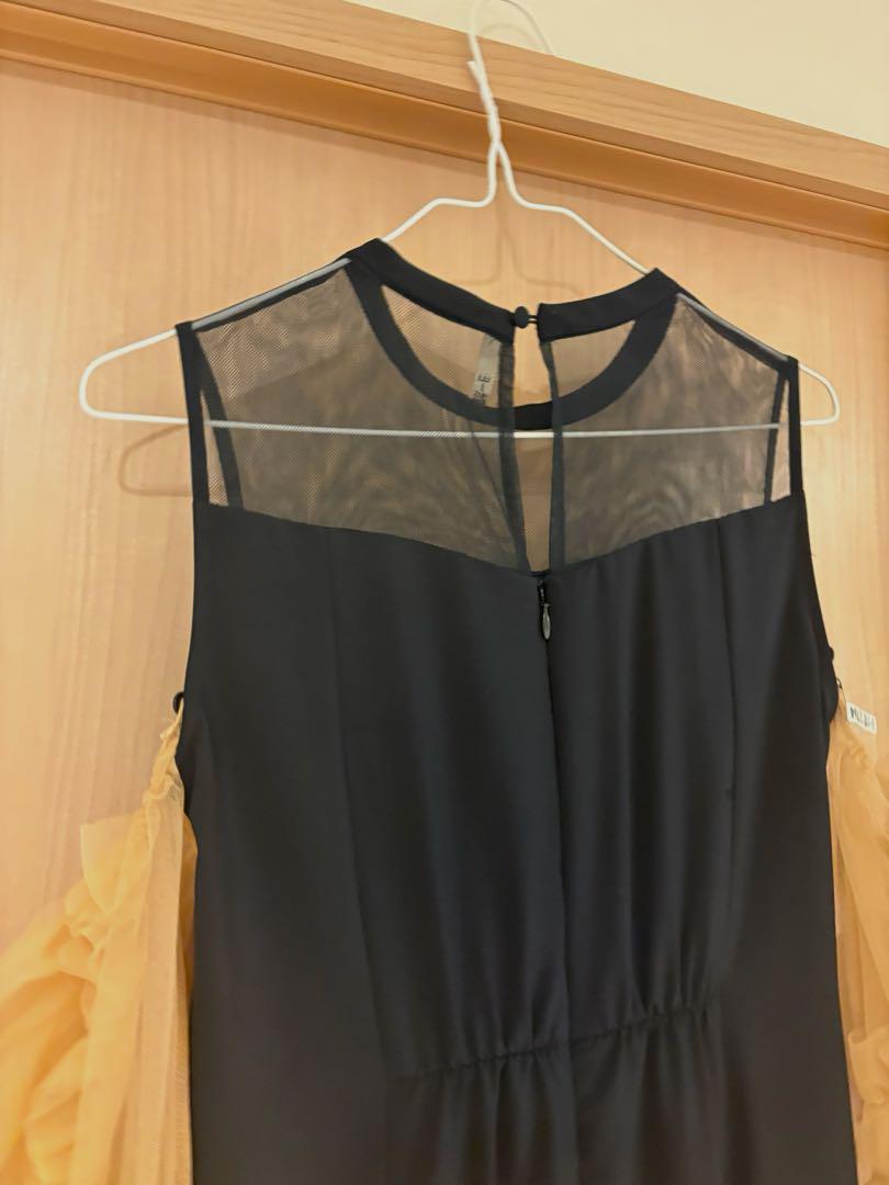 ワンピース ANDRESD detached sleeve dress