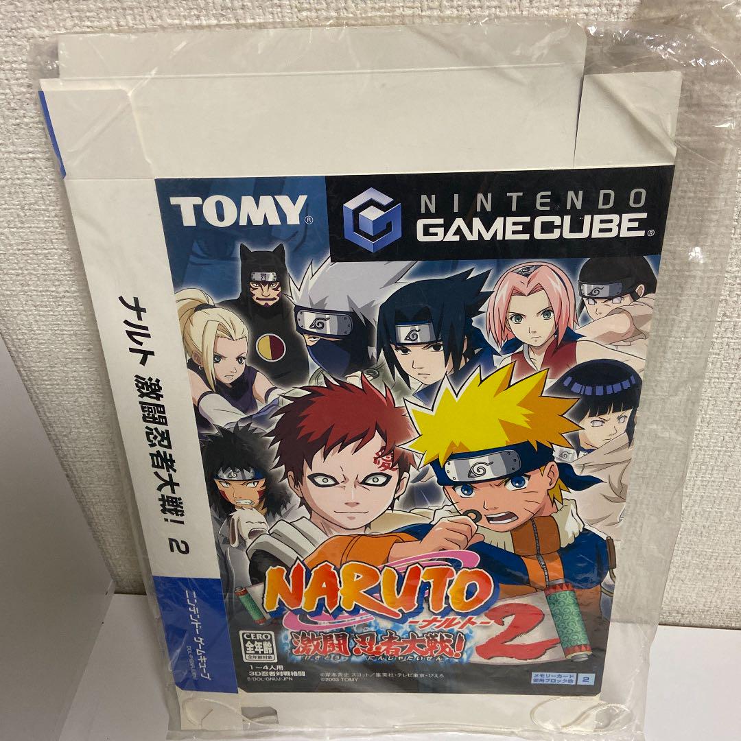 ニンテンドーゲームキューブ NARUTO2ナルト 宣伝ポップ新品未