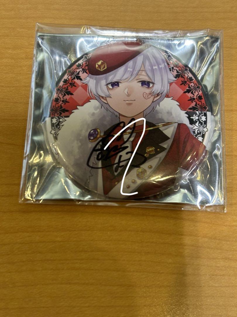 初兎 レイド サイン入り缶バッジ RAID ROD