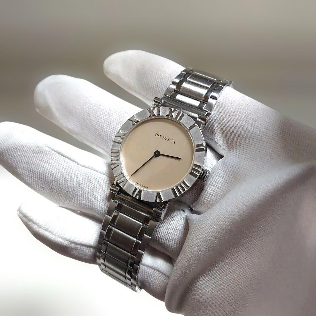 美品TIFFANY&Co. ティファニー アトラス ローマンインデックス