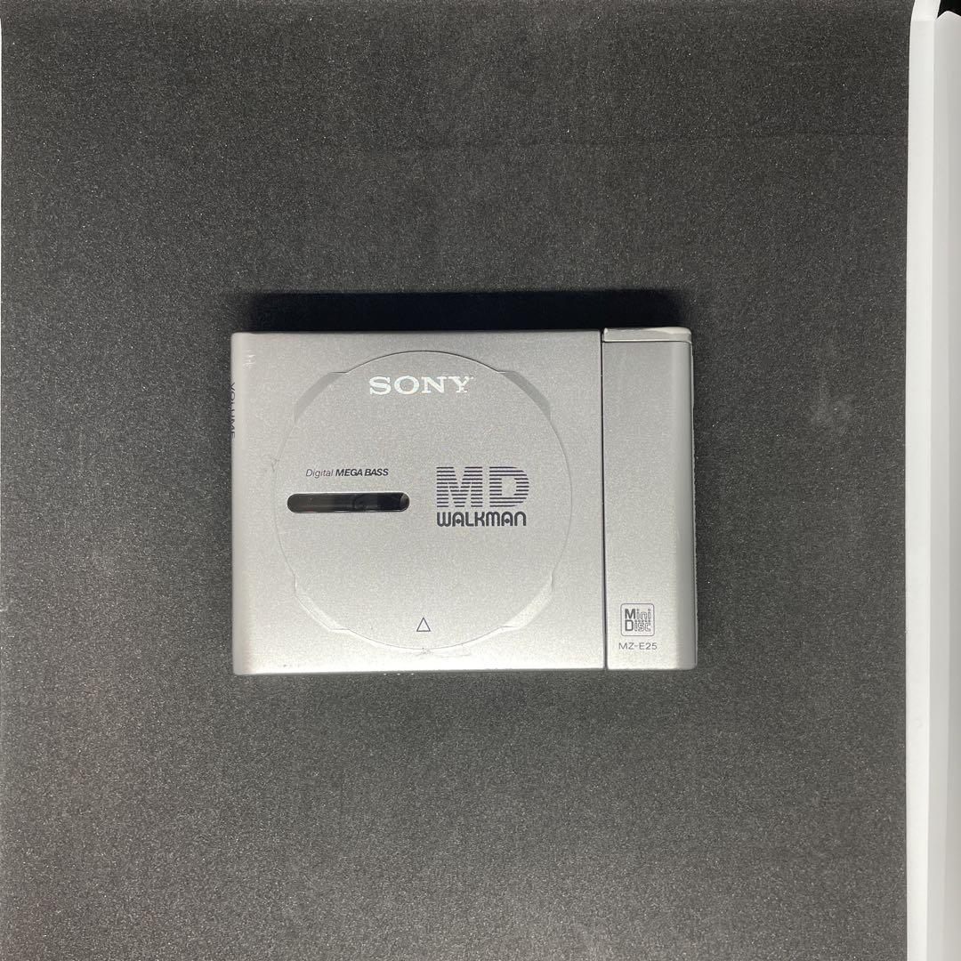 SONY MZ-E25(S) WALKMAN ウォークマン MDプレーヤー