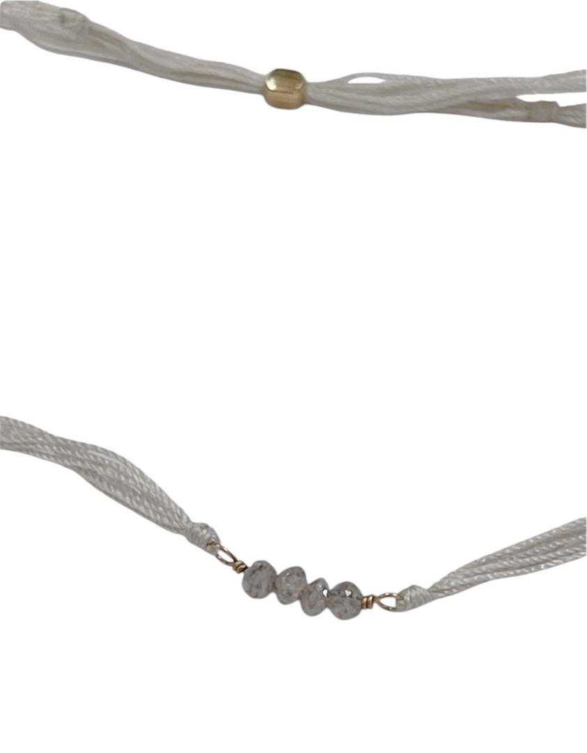 ORA 海外輸入品 SMALL SILVER DIAMONDS＆14K 　新品