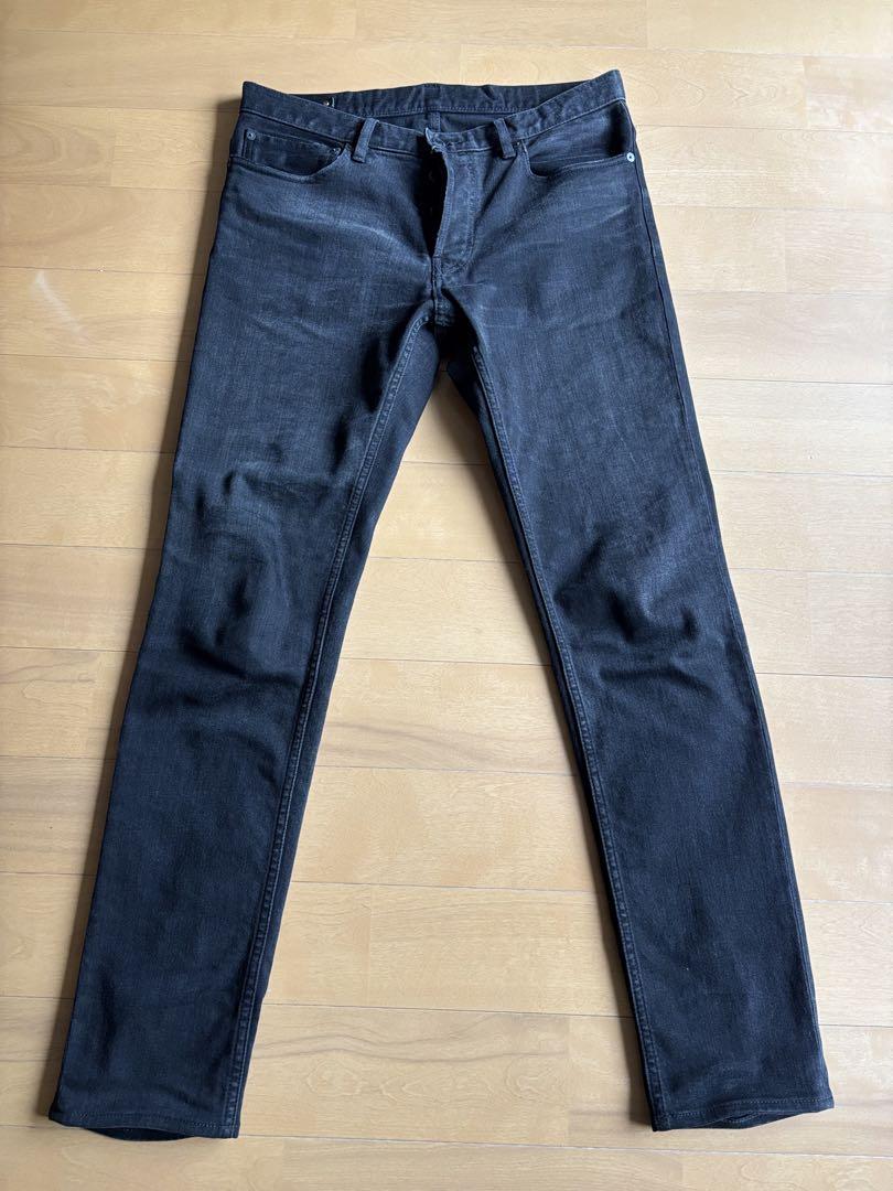 MINEDENIM 107 S.Slim USD Black 32 メンズ