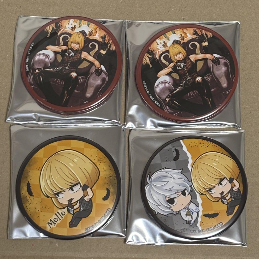 定番の中古商品 メロ デスノート ラッキー缶バッジ 4点セット メルカリ - ピンズ・ピンバッジ・缶バッジ