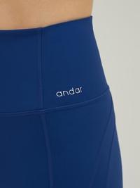 andar｜フィットテンションレギンス black S 丈9