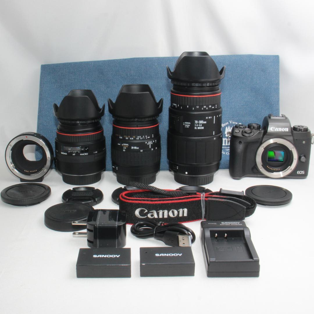 ❤️予備バッテリー付き❤️キヤノン EOS M5 超望遠トリプルズーム❤️ ❤️予備バッテリー付き❤️キヤノン EOS M5 超望遠トリプルズーム❤️