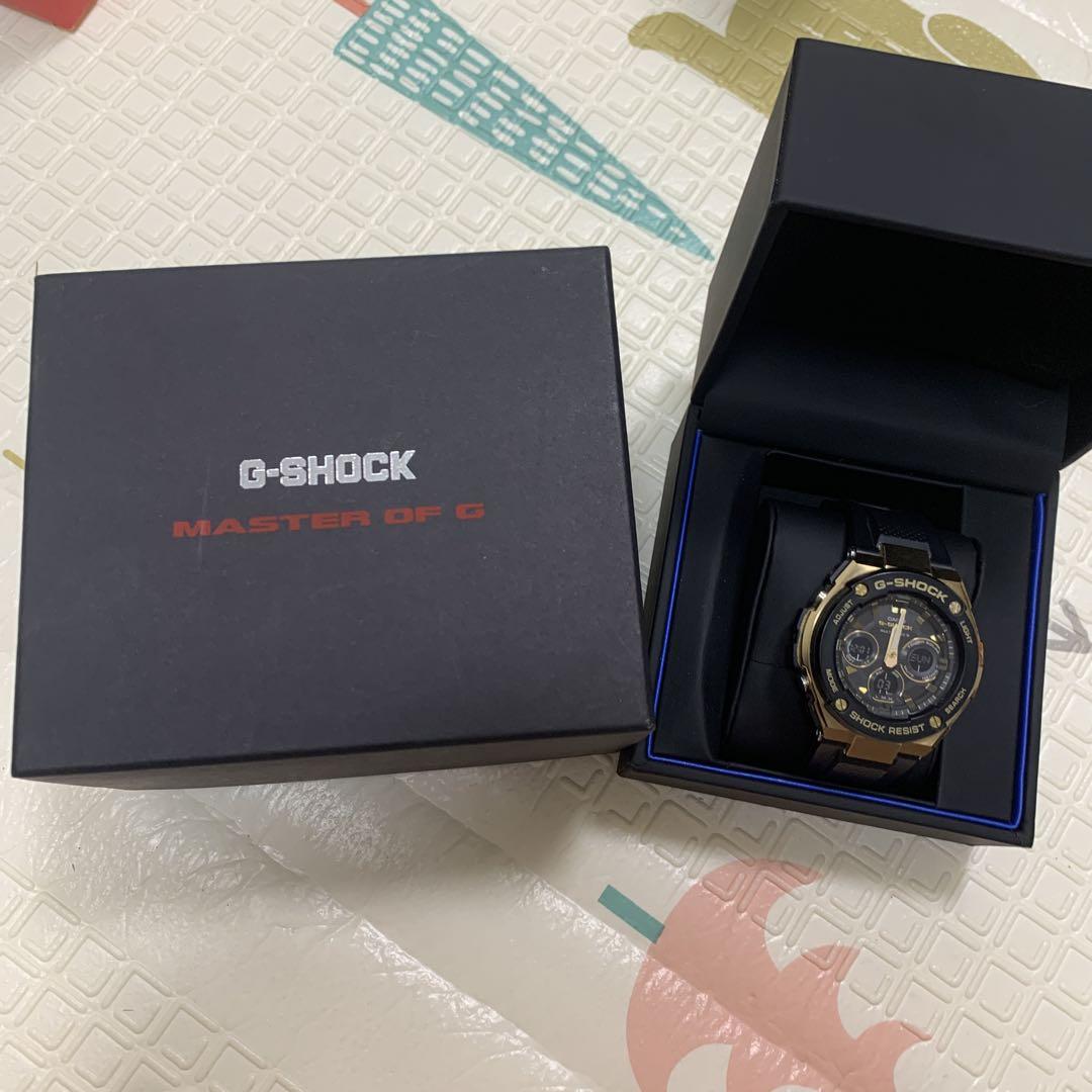 CASIO Gショック GST-W300G G-STEEL 電波ソーラー