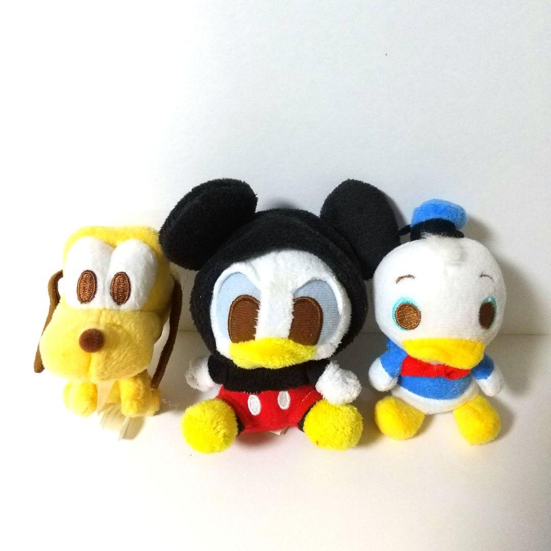 ベビーミッキー・ドナルド・プルート ぬいぐるみセット