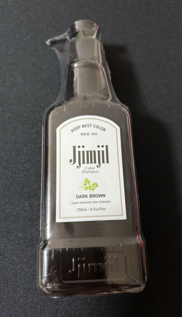 jjimjil カラーチャンプー ダークブラウン 250ml 2本セット biruwa-shop28_jimujiru0309