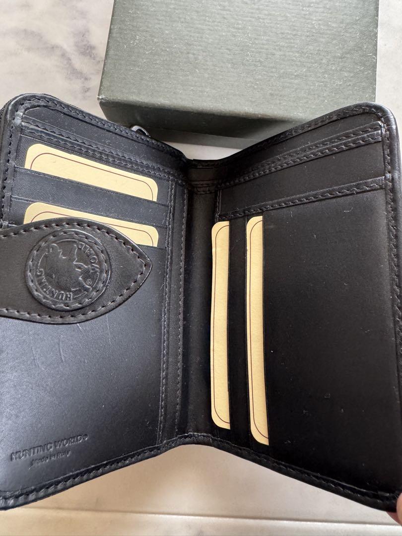 【新品未使用】ハンティングワールド二つ折り財布