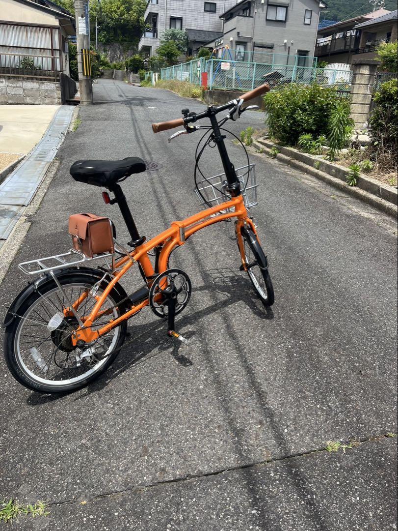 DE01 デイトナ　折りたたみ電動自転車