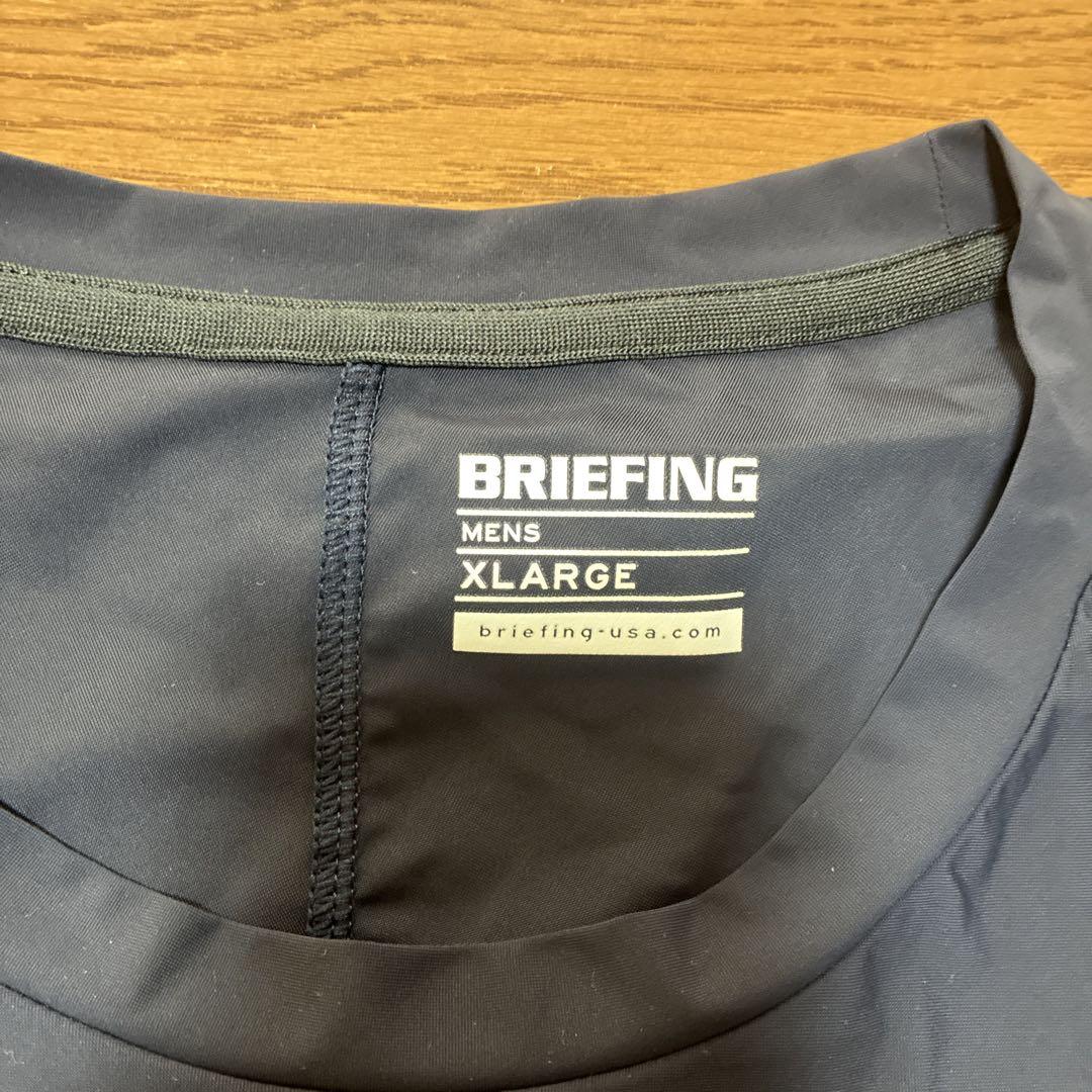 BRIEFING ネイビー Tシャツ XL - メルカリ