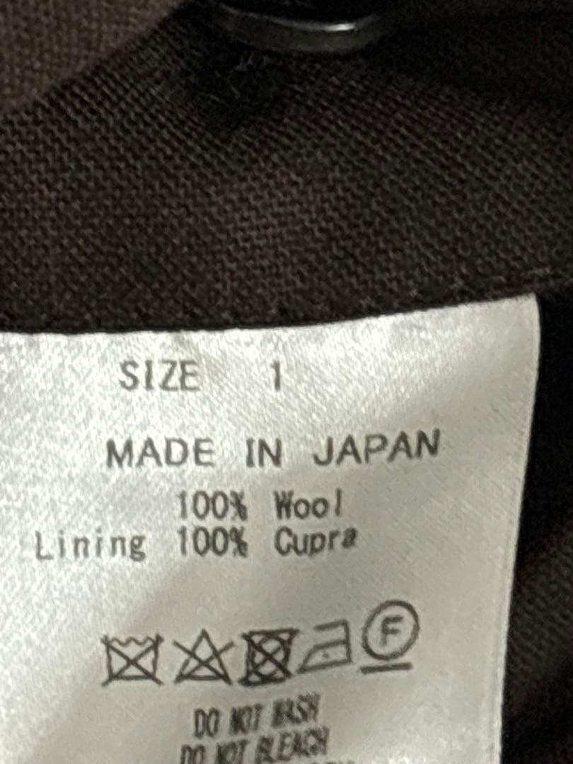 STUDIOUS別注　ペグトップトラウザー EX.PEGTOP TROUSERS