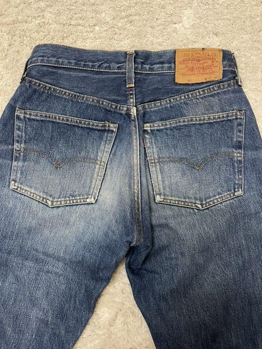 LEVI'S アメリカ バレンシア工場製 赤耳 83lSg-m68357516856 501 リーバイス 正規店特価