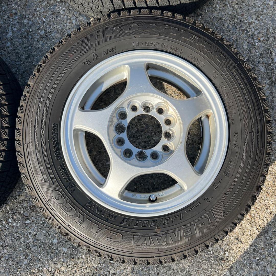 マルチホイール 12インチ + グッドイヤー 145/80R12