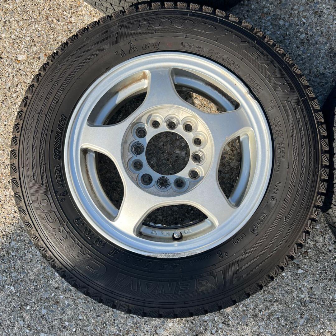 マルチホイール 12インチ + グッドイヤー 145/80R12