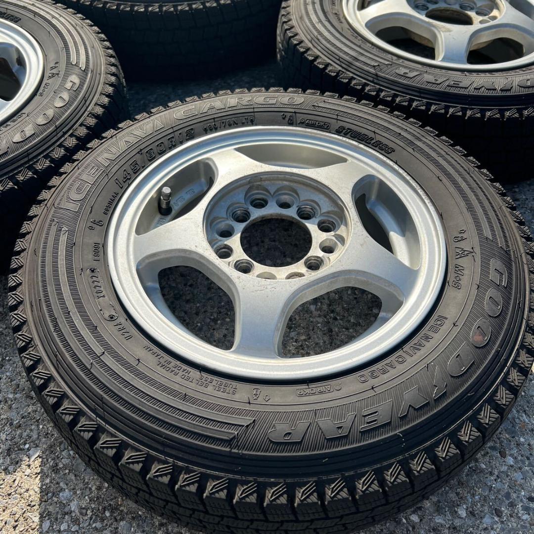 マルチホイール 12インチ + グッドイヤー 145/80R12