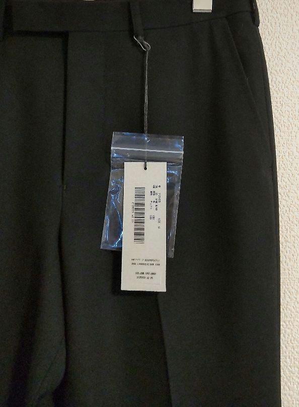 新品 ラッドミュージシャン スリムフレアスラックス ナノブラック ウールギャバ 2224560_25.jpg