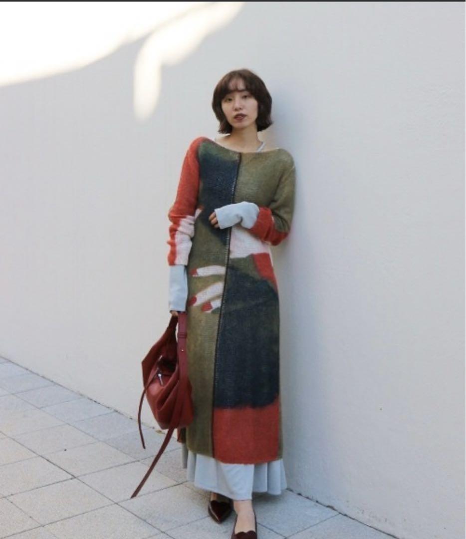 Airi様専用　アメリ LITTLE FUNNY FACE KNIT DRESS