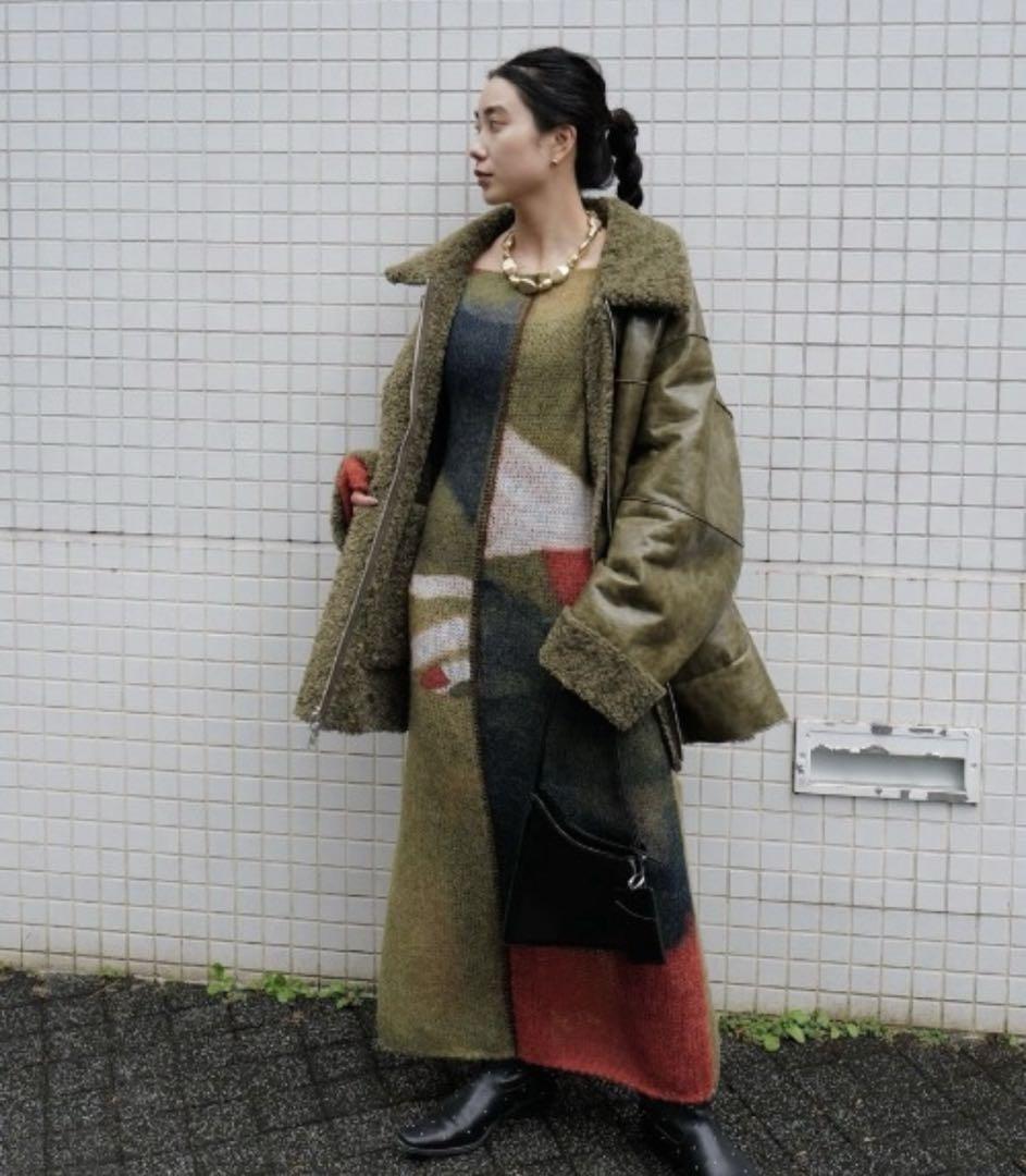 Airi様専用　アメリ LITTLE FUNNY FACE KNIT DRESS