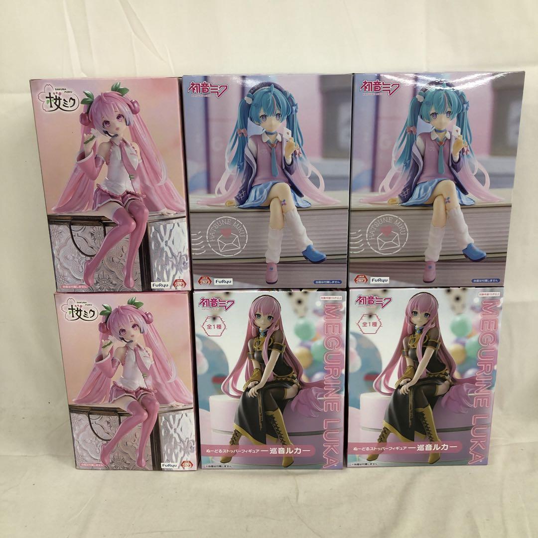 VF4778 未開封 初音ミク ぬーどるストッパー フィギュア 6個セット