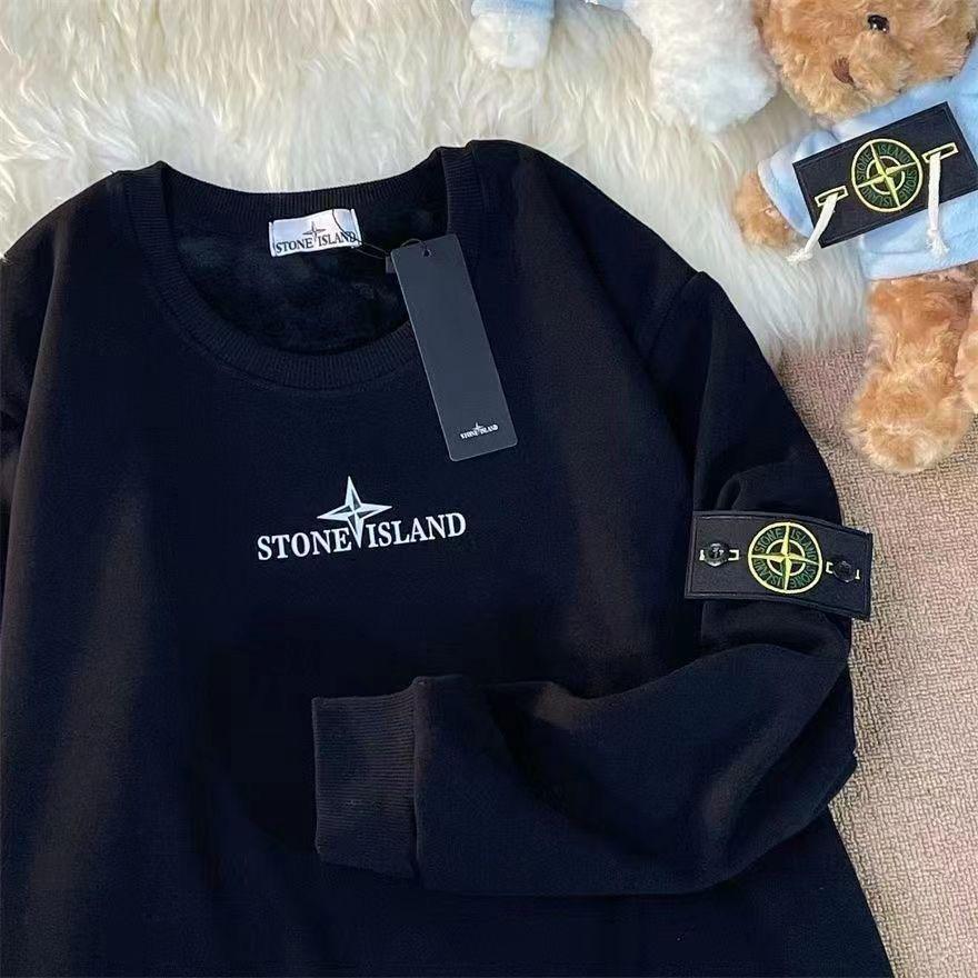 未使用トレーナーパーカー ストーンアイランド stone island 黑M - メルカリ