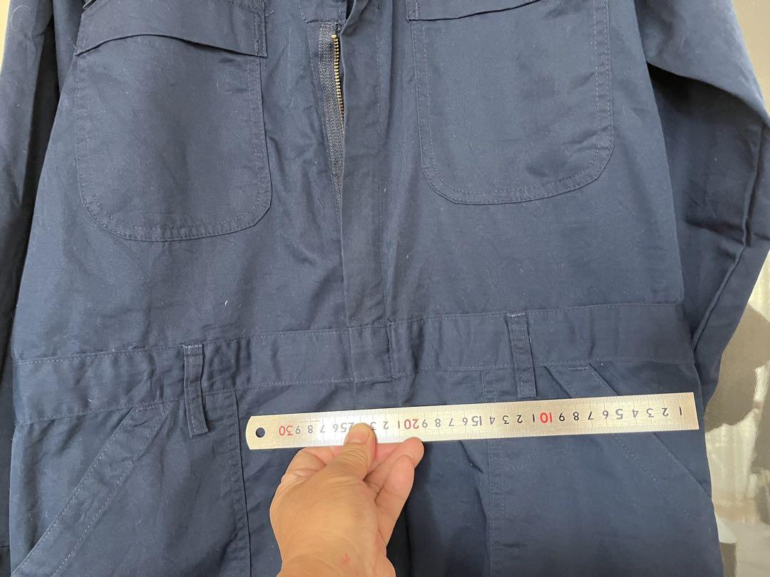USED U.S. NAVY ジャンプスーツ ネイム刺繍いり本物