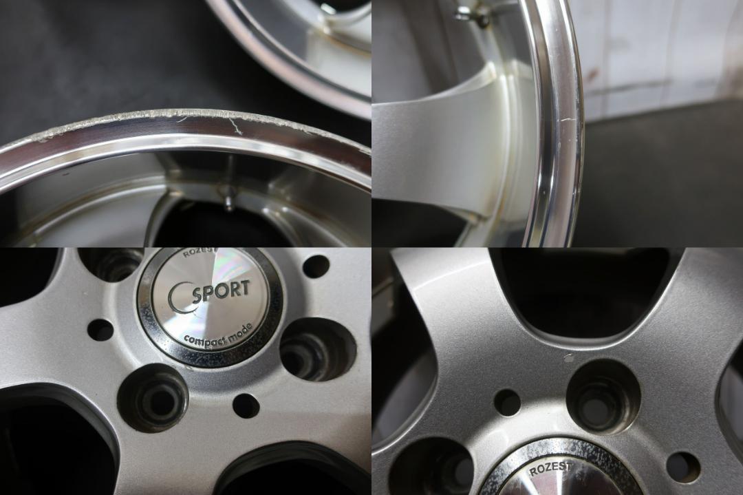 たいやきまる様送料込　ROZEST SPORT カップホイール 16×7J たいやきまる様送料込 ROZEST SPORT カップホイール 16×7J
