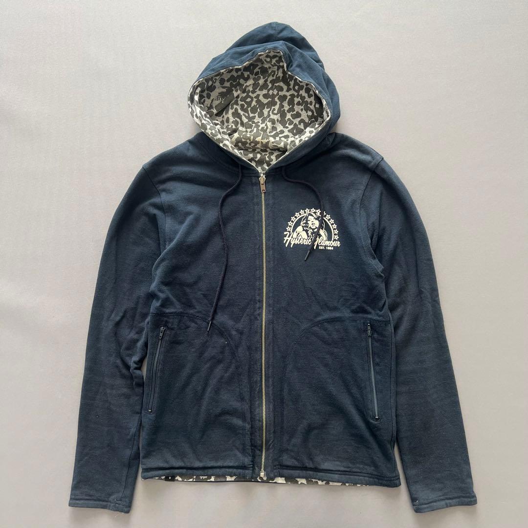 HYSTERIC GLAMOUR ヒステリックグラマー リバーシブル パーカー HYSTERIC GLAMOUR ヒステリックグラマー リバーシブル パーカー